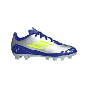 Fodboldst�vler til b�rn Adidas F50 Club Fg/Mg S�lvfarvet