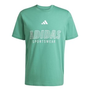 Kort�rmet T-shirt til M�nd Adidas Hot Spw Gr�n