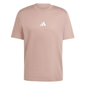 Kort�rmet T-shirt til M�nd Adidas 3stripes Hvid Pink