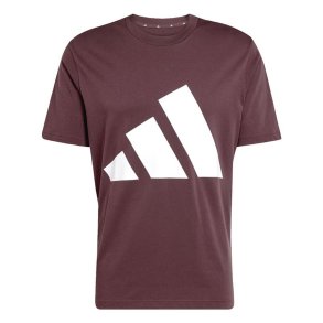 Kort�rmet T-shirt til M�nd Adidas Big Logo Sj R�dbrun