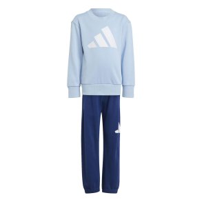 Tr�ningsdragt til b�rn Adidas Lk Big Logo French Terry Jog Bl�