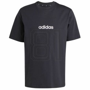 Kort�rmet T-shirt til M�nd Adidas M LIN SJ T JE8993 Sort