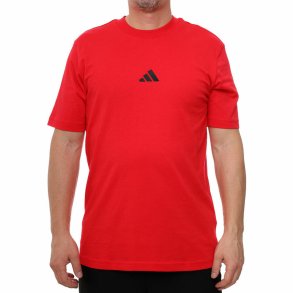 Kort�rmet T-shirt til M�nd Adidas M SL SJ T JF1095 R�d
