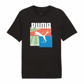 Kortrmet T-shirt til Mnd Puma  GRAPHICS Summer