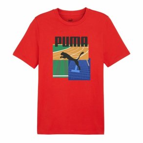 Kort�rmet Sport T-shirt Puma GRAPHICS Summer por For All Time