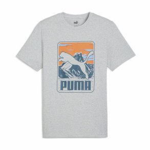 Kort�rmet T-shirt til M�nd Puma GRAPHICS Mountain Gr�