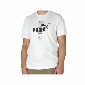Kortrmet T-shirt til Mnd Puma Puma Power Graphic