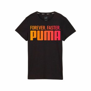 Kortrmet T-shirt til Kvinder Puma Run Favorites Forever Faster