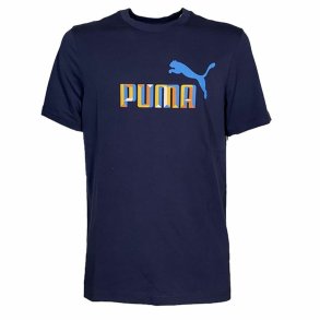 Kort�rmet T-shirt til M�nd Puma Daily 3.0 Bl�