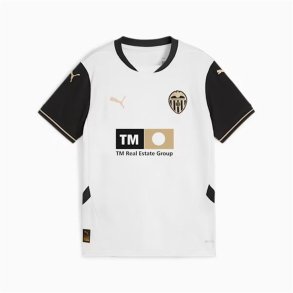 Kort�rmet fodboldtr�je til b�rn Puma Valencia C.F. Home Replica