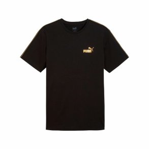 Kort�rmet T-shirt til M�nd Puma Ess Tape Minimal Gold