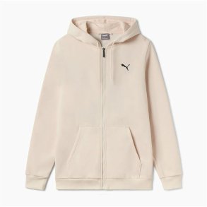 Httetrje til Mnd Puma Essentials+ Graphic Hoodie Fz Beige