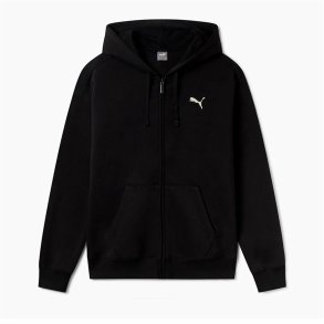 Httetrje til Kvinde Puma Puma Script Hoodie Fz Fl