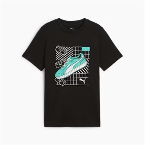 B�rne Kort�rmet T-shirt Puma Graphics Sort
