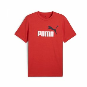 Kort�rmet T-shirt til M�nd Puma Essentials R�d