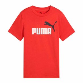 B�rne Kort�rmet T-shirt Puma Essentials R�d
