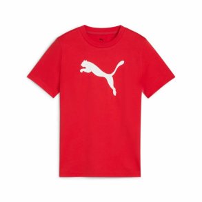 B�rne Kort�rmet T-shirt Puma Essentials Cat R�d