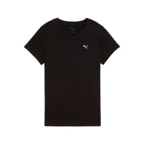 Kort�rmet T-shirt til Kvinder Puma Essentials Elevated Sort