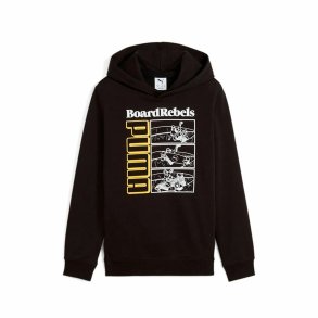 Sweatshirt med htte til piger Puma Mid90S Tr B Sort