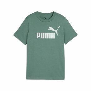Brne Kortrmet T-shirt Puma Essentials No. 1 Logo G Grn
