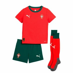 Trningsdragt til brn Puma Portugal Home Minikit Rd