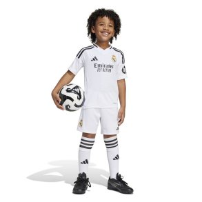Fodboldudstyr-s�t til b�rn Adidas Real Madrid 24/25 Home Multifarvet