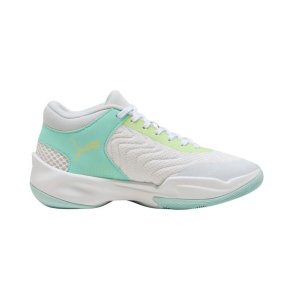Basketballsko til b�rn Puma Court Pro 2 Hvid Gr�n