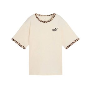 Kort�rmet T-shirt til Kvinder Puma Essentials Graphic Animal R