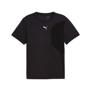 Kort�rmet T-shirt til M�nd Puma M Flex Pocket Sort