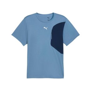Kort�rmet T-shirt til M�nd Puma M Flex Pocket Bl�
