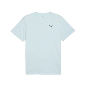 Kort�rmet T-shirt til M�nd Puma Graphics Running Fas Lysebl�