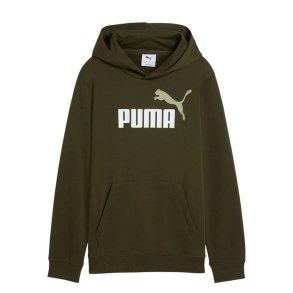 H�ttetr�je til B�rn Puma Essentials 2 Color No.1 Log M�rk gr�n Oliven