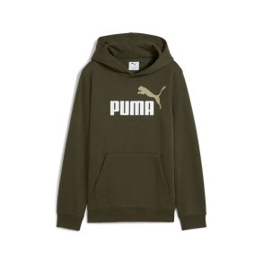H�ttetr�je til B�rn Puma Essentials 2 Color No.1 M�rk gr�n Oliven