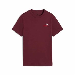B�rne Kort�rmet T-shirt Puma Essentials 2 R�dbrun