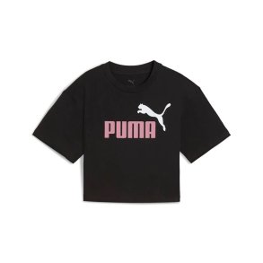 B�rne Kort�rmet T-shirt Puma Essentials 2 Color No. 1 Sort