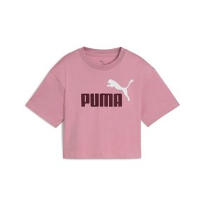 B�rne Kort�rmet T-shirt Puma Essentials 2 Color No. 1 Pink
