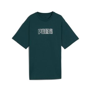 Kort�rmet T-shirt til Kvinder Puma Maximal Metallic Relaxed