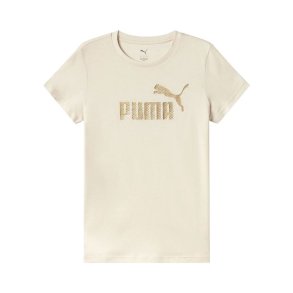 Kort�rmet T-shirt til M�nd Puma Essentials+ Textured Foil Beige