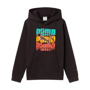 H�ttetr�je til B�rn Puma Graphic Logo Colour Sort