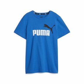 Brne Kortrmet T-shirt Puma Ess+ 2 Col Logo Bl