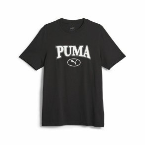 Kortrmet T-shirt til Mnd Puma Squad Sort