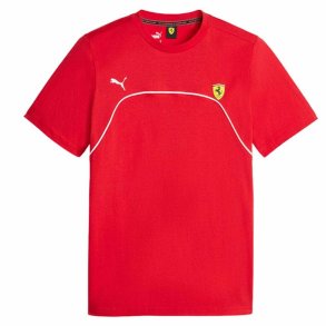 Kortrmet T-shirt til Mnd Puma Ferrari Race Rd