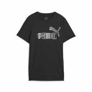 Brne Kortrmet T-shirt Puma Ess+ Futureverse Sort