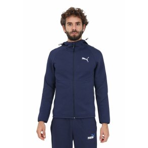 H�ttetr�je med Lynl�s til M�nd Puma Evostripe Full-Zip Marinebl�