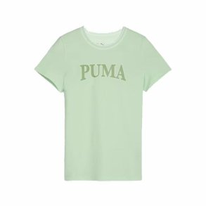 Brne Kortrmet T-shirt Puma Squad Limegrn