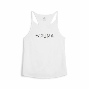 Kort�rmet T-shirt til M�nd Puma Fit Fashion Hvid