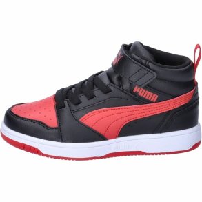 Sportssko til brn Puma Rebound V6 Mid Sort Rd