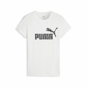 Kortrmet T-shirt til Kvinder Puma ESS+ ANIMAL Graphic
