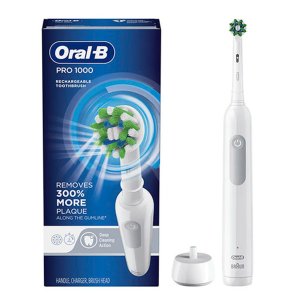Elektrisk tandbrste Oral-B PRO 1 Hvid