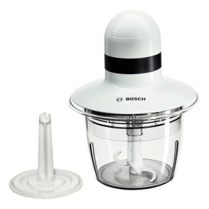 Kdhakker BOSCH MMR08A1 Hvid Antracit Rustfrit stl 400 W 800 ml 19,5 x 2,5 x 19,5 cm